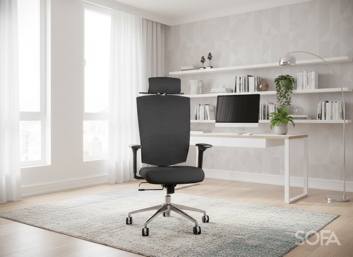 Крісло Barsky ECO Black G-5 slider