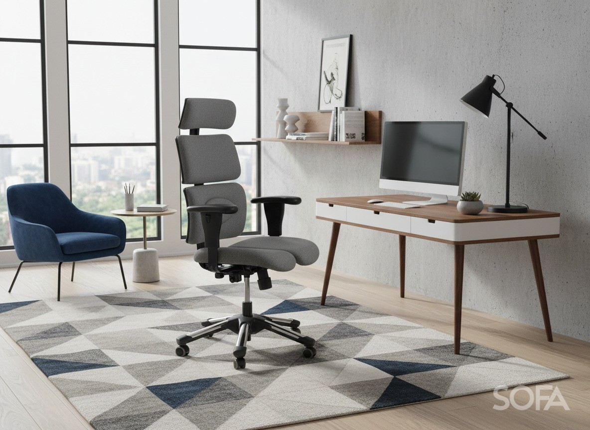 Крісло Barsky Hara Doctor grey BHD-03