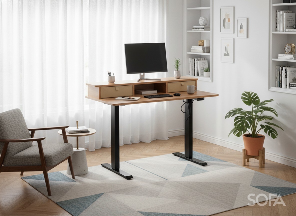 Регульований стіл Barsky User Master 1200*600 VRU_el-03