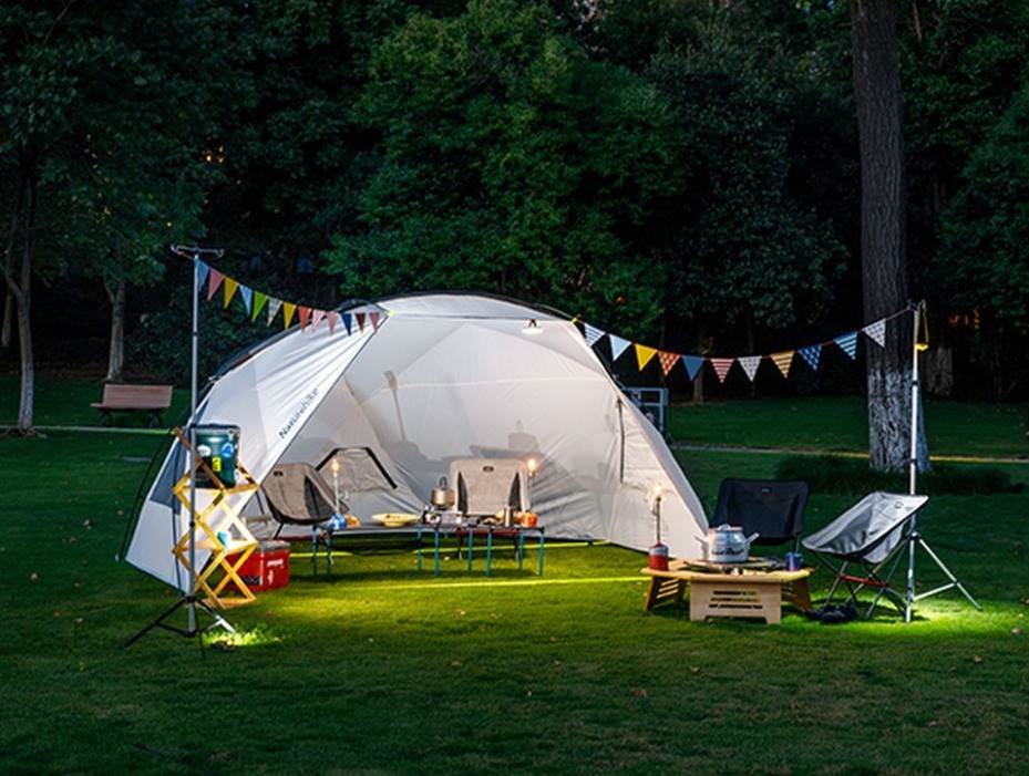 Стілець складаний Naturehike Stellaluna L04 CNK2450JJ015, розмір M, алюміній, чорний