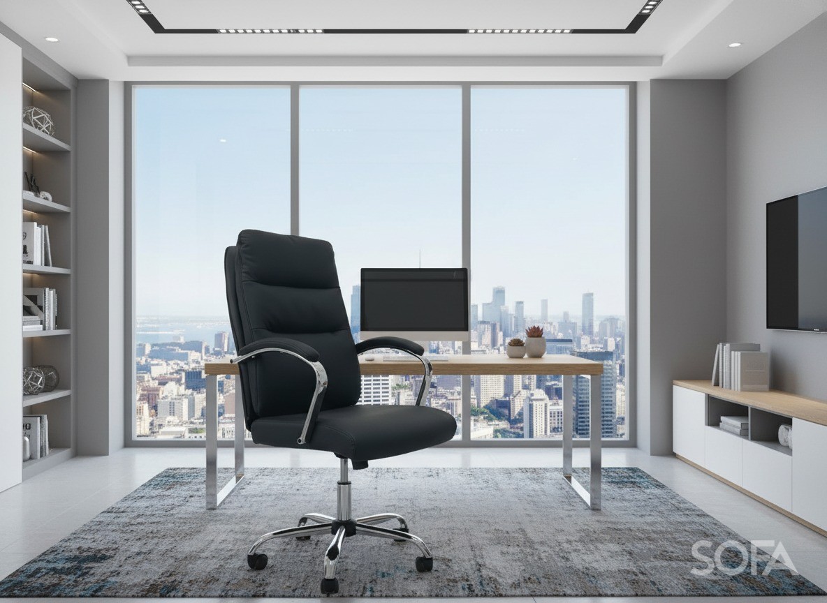 Крісло Barsky Office Soft leather BOS-01