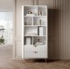 Стелаж PERFECT HOME Lante 2S Білий / Золоті ніжки 5