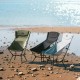 Стілець складаний ультралегкий Naturehike CNK2550JJ013 Yamami YL01, розмір L, алюміній, сірий 6