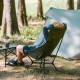 Стілець складаний ультралегкий Naturehike CNK2550JJ013 Yamami YL01, розмір L, алюміній, сірий 9