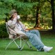 Стілець складаний Naturehike Stellaluna T04 CNK2550JJ022, вуглецева сталь, хакі 5