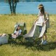 Стул складной Naturehike Sea Star 002 CNK2550JJ019, углеродистая сталь, олива 4