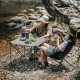 Стіл складаний Naturehike CNK2450JJ013, M, алюміній, сірий 7
