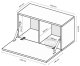 Тумба Миромарк BOX 42 TV Белый глянец 0