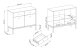 Комод PERFECT HOME Mono MKSZ104 Черные ножки / Беж песочный 6