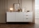 Комод PERFECT HOME Lante 2D3S/163 Белый / Золотые ножки 5