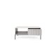 Стол журнальный PERFECT HOME Nova L104 Серый / Черные ножки 1