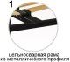 Каркас на ножках усиленный STEEL&WOOD EXTRA 160х190 см 2