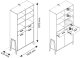 Стеллаж 2D2S VMV BELLE Белый 0