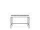 Стол туалетный PERFECT HOME Nova T104 Белый / Черные ножки 1
