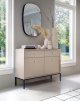 Комод PERFECT HOME Mono MKSZ104 Черные ножки / Беж песочный 7