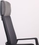 Крісло AMF Twist black сірий 8