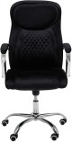 Кресло AMF руководителя Oliver velvet black 3