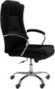 Кресло AMF руководителя Julian velvet black 1