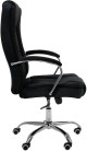 Кресло AMF руководителя Julian velvet black 2