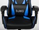 Кресло AMF VR Racer Dexter Djaks черный/синий 6