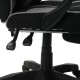 Крісло AMF геймерське VR Racer Textile Webster чорний/сірий 11