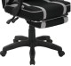 Крісло AMF геймерське VR Racer Textile Webster чорний/сірий 12