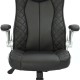 Кресло AMF руководителя Parker кожзам черный 7
