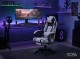Кресло AMF геймерское VR Racer Textile Webster Cерый/черный 14