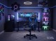 Кресло AMF VR Racer Dexter Djaks черный/синий 11
