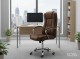Крісло AMF керівника Julian velvet brown 10