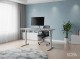 Стол регулируемый Barsky StandUp white glass 1200*600 BST-12new 13