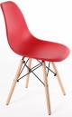 Стілець AMF Aster RL Wood Пластик Червоний 6