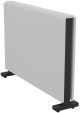 Стіл AMF розкладний Fold 2 FL2 1400 (1380/210х1000х750Н) чорний/Білий 15