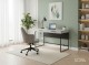 Стол AMF Campari Cr1200 (1200х550х800Н) черный/Белый 8