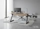 Стіл AMF комп'ютерний Dexter DX1200 (1200х600х750Н) чорний графіт/Дуб Сонома 8