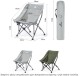Стул складной Naturehike CNK23JU0001, светло-серый 11