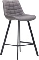 Стілець AMF барний Clif Dark grey 1