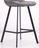 Стілець AMF барний Clif Dark grey 11