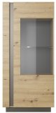 Вітрина низька PERFECT HOME Arco (Marco) 1D1W/72 Дуб артизан / Графіт 0