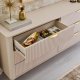 Комод PERFECT HOME Lante 6S/163 Біж / Золоті ніжки 7