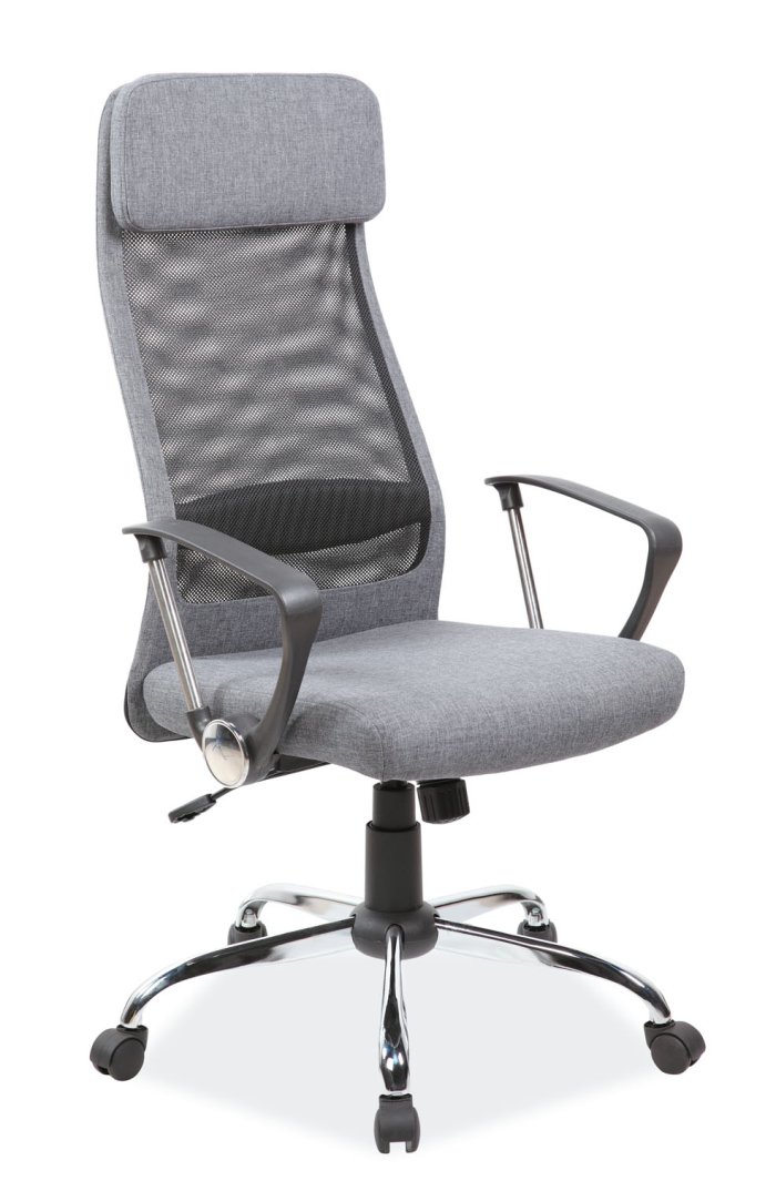 Кресло SIGNAL компьютерное поворотное Q-345 Серый