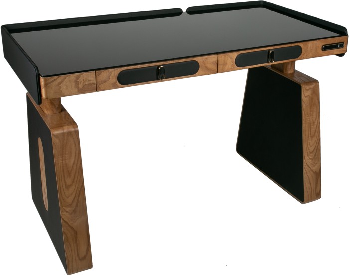 Стіл регульований кабінет Barsky Lux 2 motors 1400*700 glass LT-02