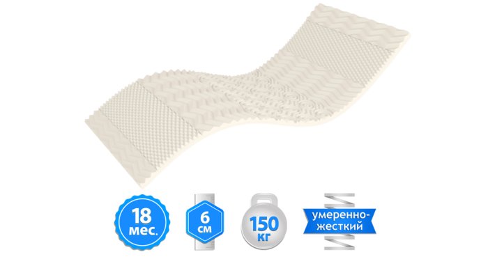 Матрас топпер TOP WHITE / ТОП УАЙТ