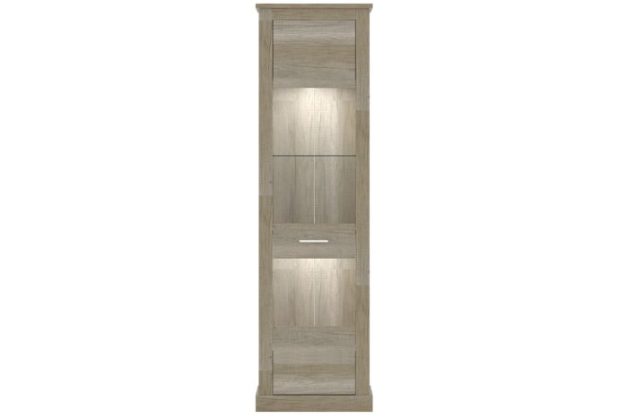 Витрина Гербор ХЕЛЕН REG1W L/P Дуб корабельный