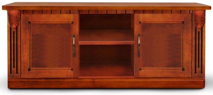 ТВ Тумба МІКС-Меблі FREEDOM Орех + Патина