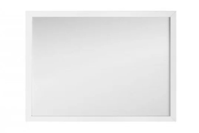 Зеркало LUS/100 BRW КРИСТИНА Нимфея альба + белый глянец
