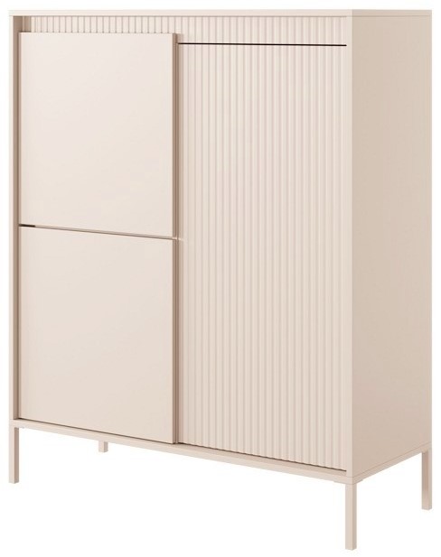 Комод высокий PERFECT HOME Senso 3D Беж