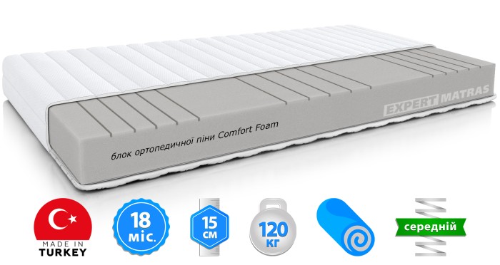 Матрас BRN COMFORT / КОМФОРТ 500
