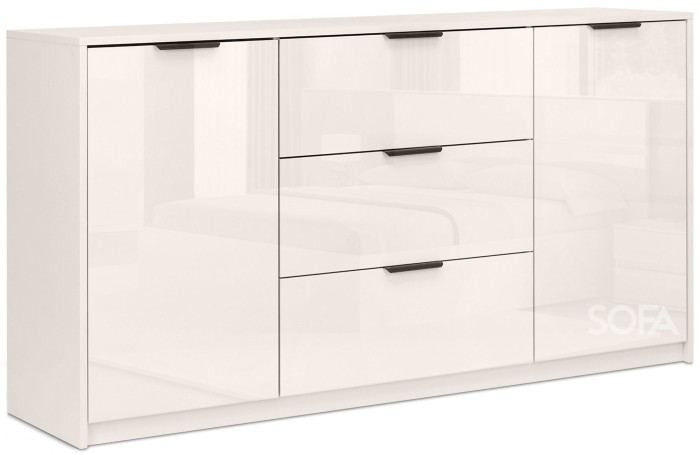 Комод 2Д3Ш 160 Миромарк ROMA COLOR Кашемир глянец