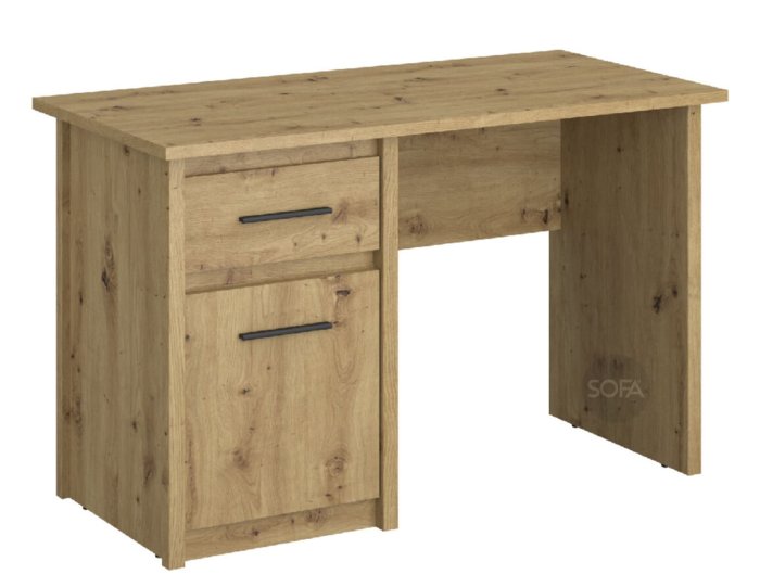 Стол письменный BIU 1D1S 120 VMV AYSON Дуб артизан